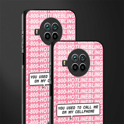 1800 hotline bling phone cover for mi 10i 