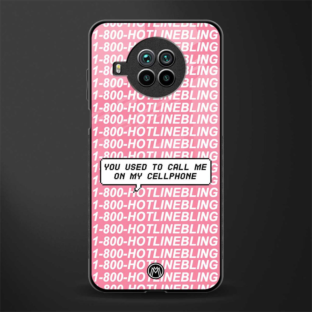 1800 hotline bling phone cover for mi 10i 