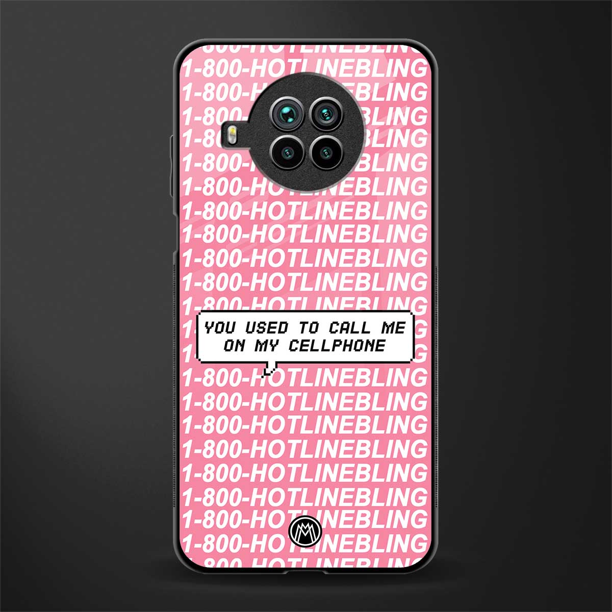 1800 hotline bling phone cover for mi 10i 