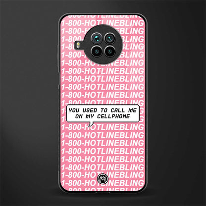 1800 hotline bling phone cover for mi 10i 