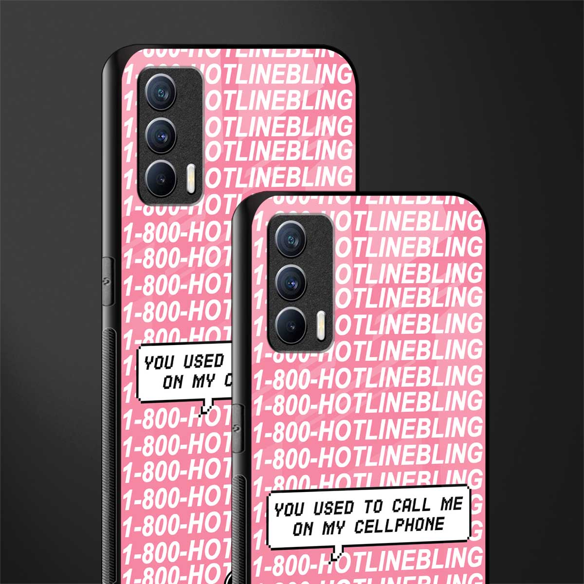 1800 hotline bling phone cover for realme x7 
