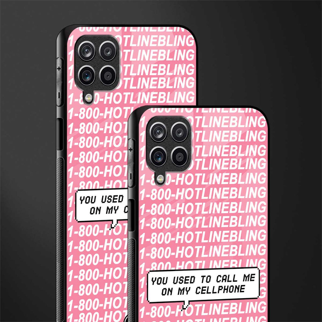 1800 hotline bling phone cover for samsung galaxy f12 