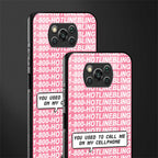 1800 hotline bling phone cover for poco x3 pro 