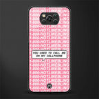 1800 hotline bling phone cover for poco x3 