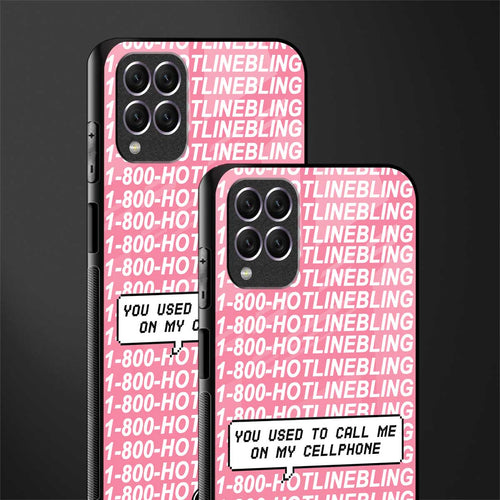 1800 hotline bling phone cover for samsung galaxy f62 