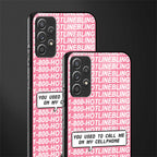 1800 hotline bling phone cover for samsung galaxy a72 