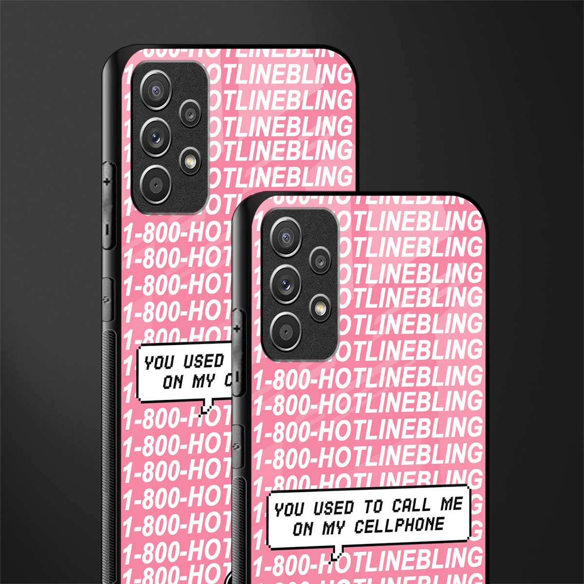 1800 hotline bling phone cover for samsung galaxy a72 