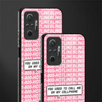 1800 hotline bling phone cover for redmi note 10 pro 