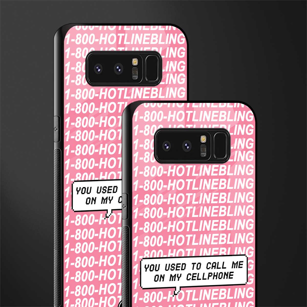 1800 hotline bling phone cover for samsung galaxy note 8 