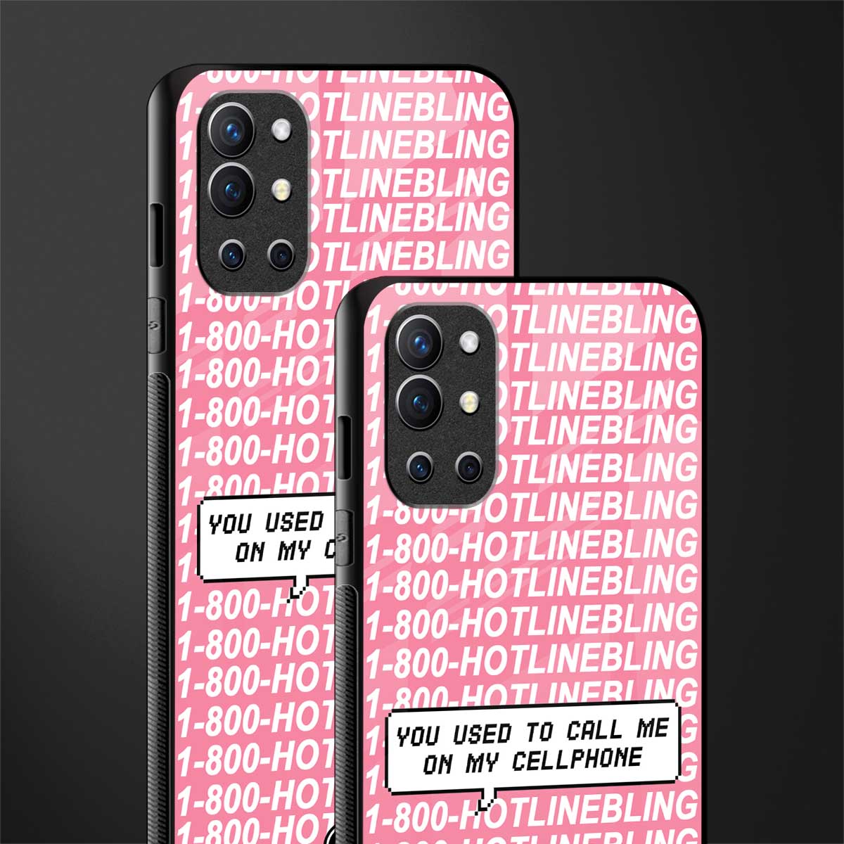 1800 hotline bling phone cover for oneplus 9r 