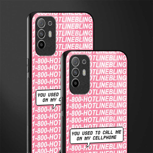 1800 hotline bling phone cover for oppo f19 pro plus 