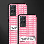 1800 hotline bling phone cover for realme narzo 30 5g 