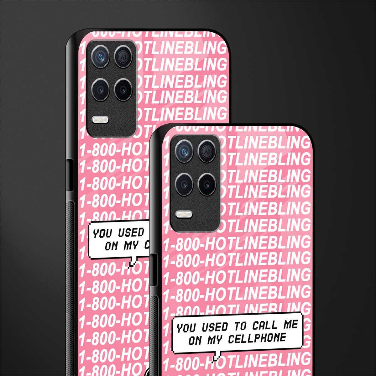1800 hotline bling phone cover for realme narzo 30 5g 