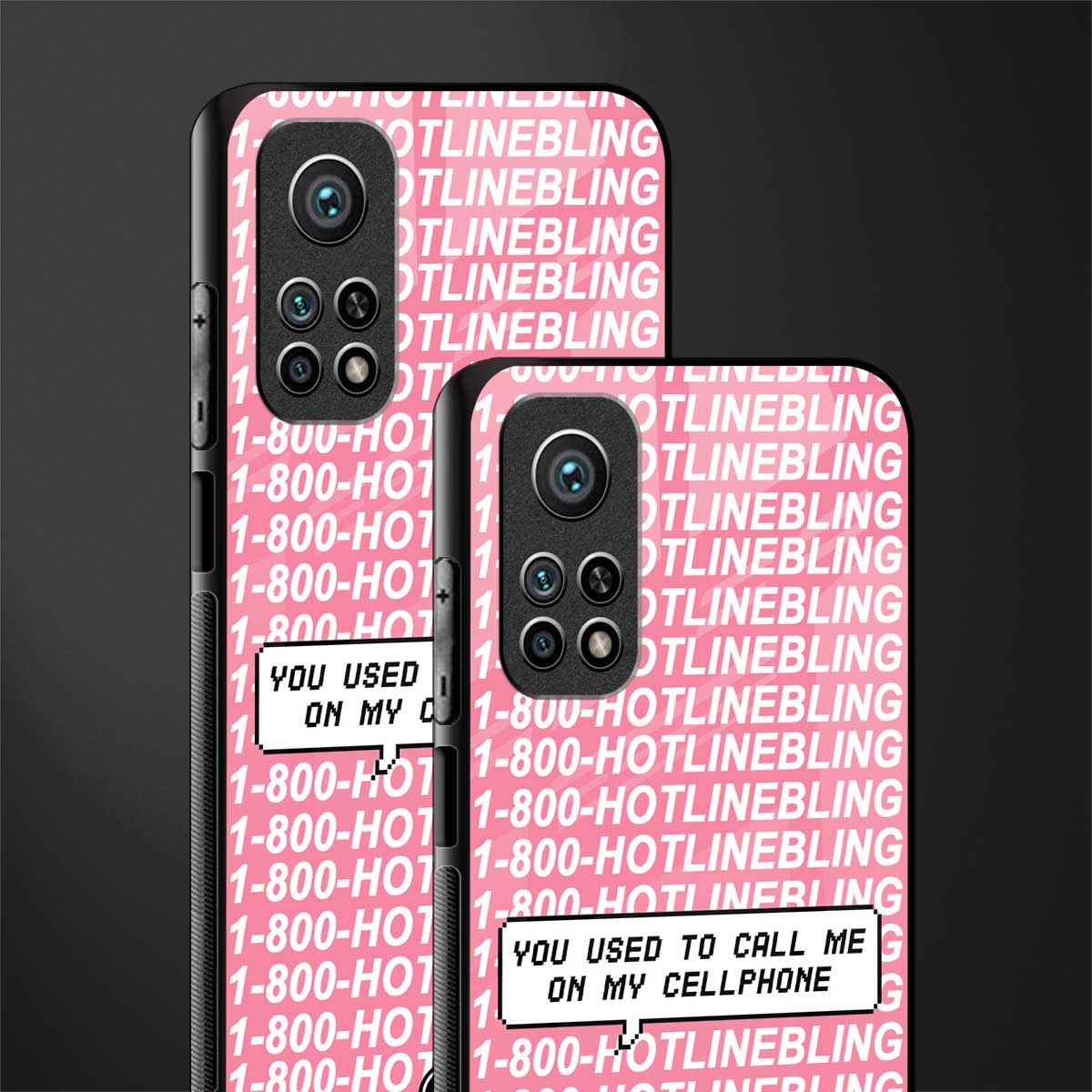 1800 hotline bling phone cover for mi 10t 5g 