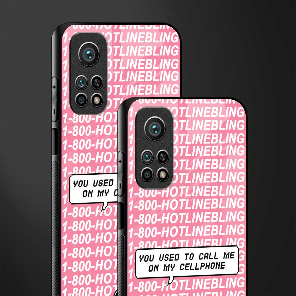 1800 hotline bling phone cover for mi 10t pro 