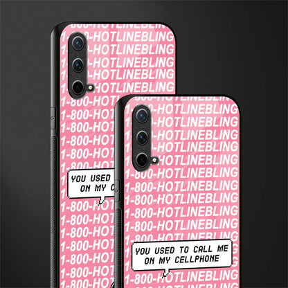 1800 hotline bling phone cover for oneplus nord ce 5g 