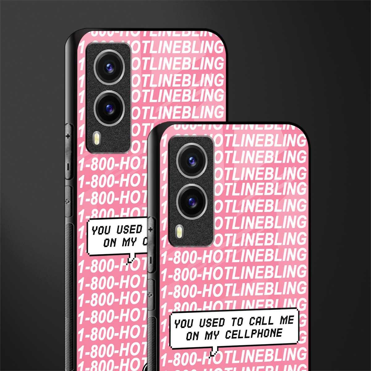 1800 hotline bling phone cover for vivo v21e 5g 