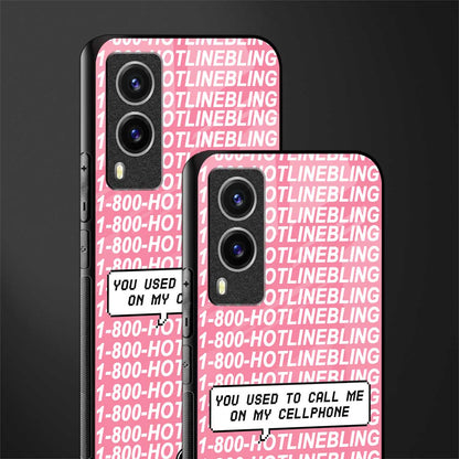 1800 hotline bling phone cover for vivo v21e 5g 