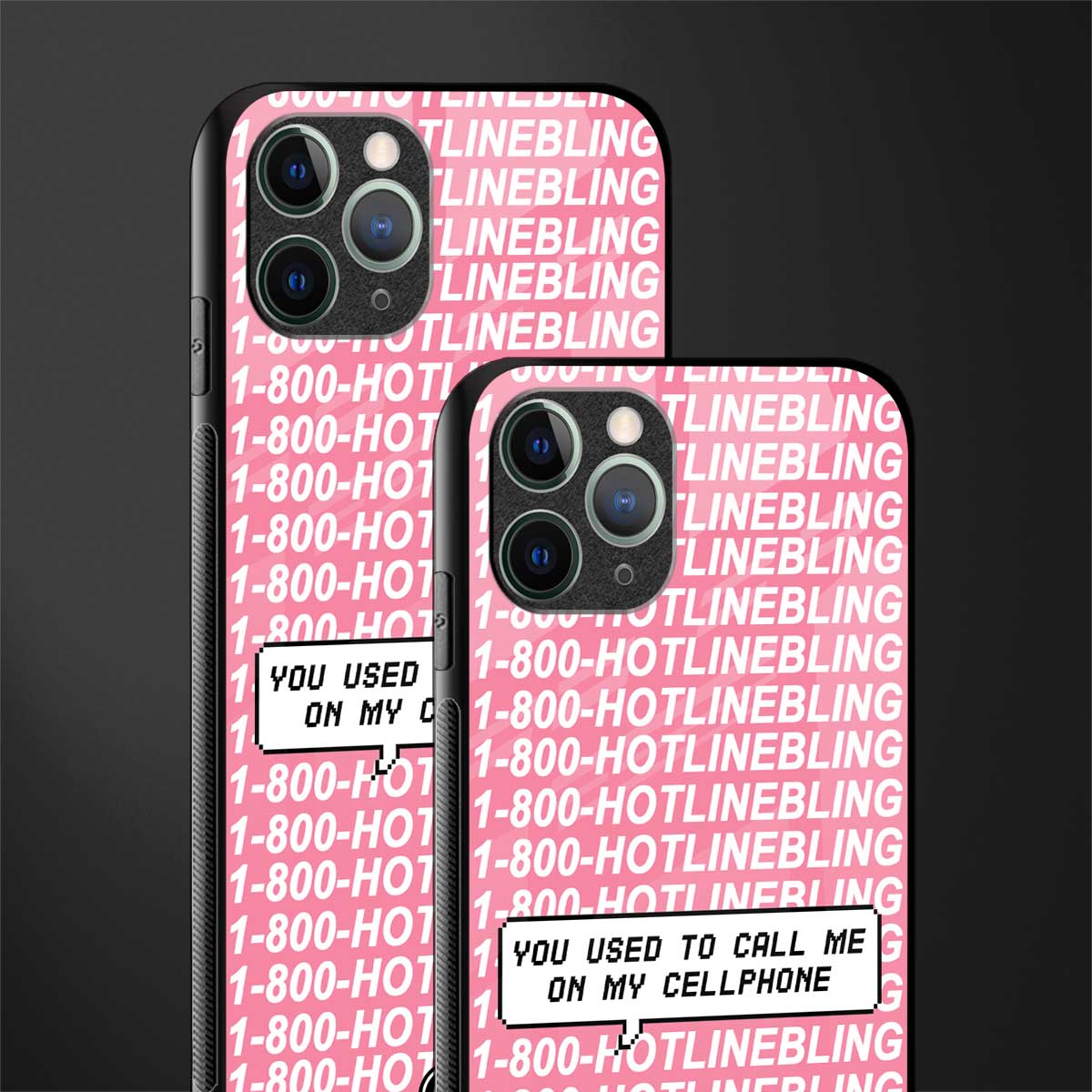 1800 hotline bling phone cover for iphone 11 pro 