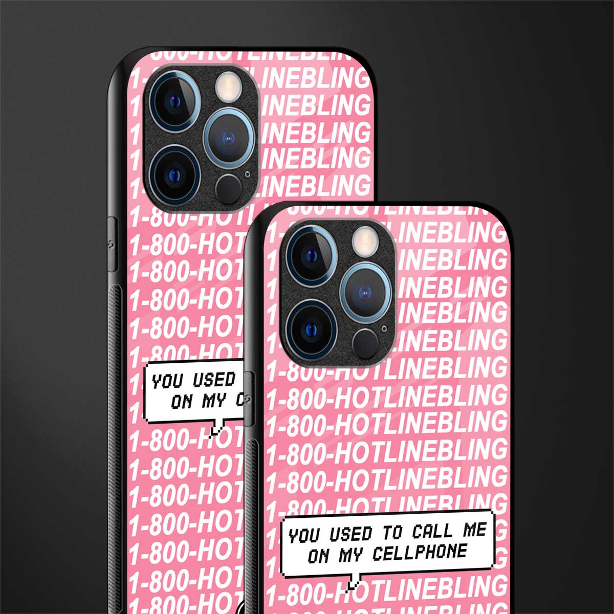 1800 hotline bling phone cover for iphone 12 pro 