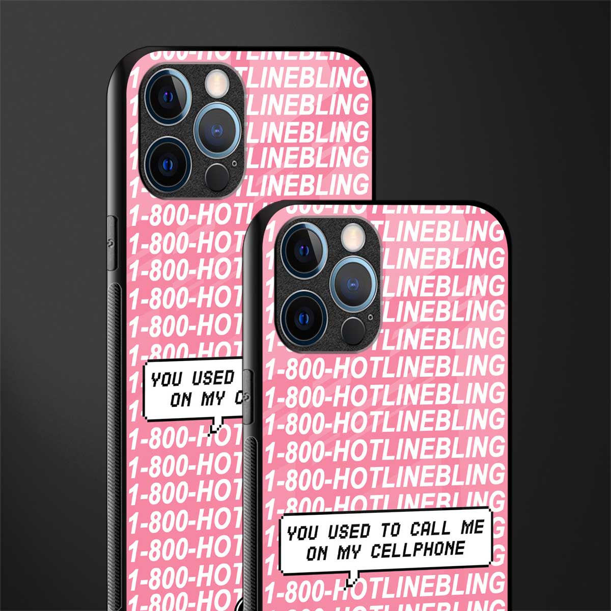 1800 hotline bling phone cover for iphone 12 pro max 