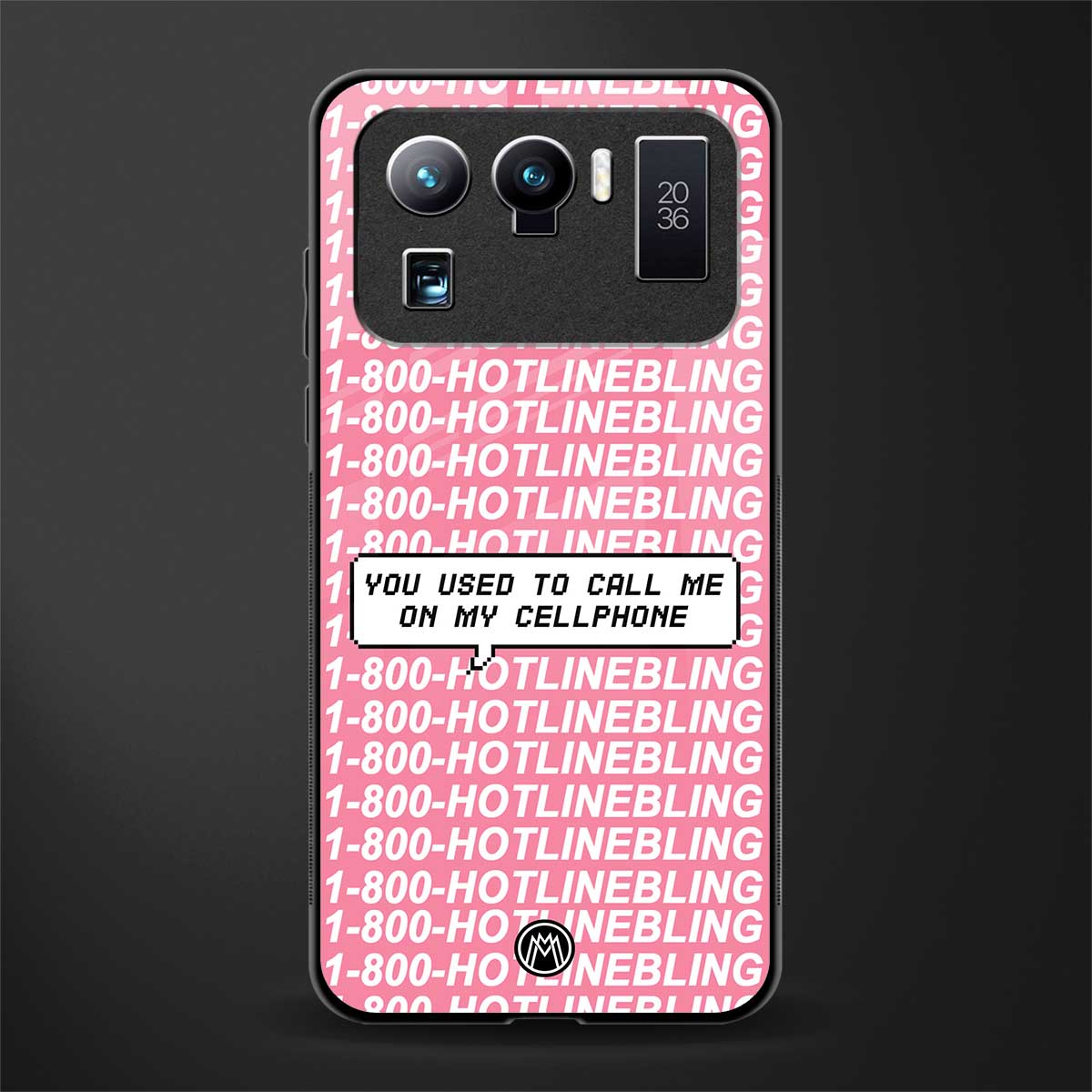 1800 hotline bling phone cover for mi 11 ultra 5g 