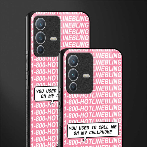 1800 hotline bling phone cover for vivo v23 pro 5g 