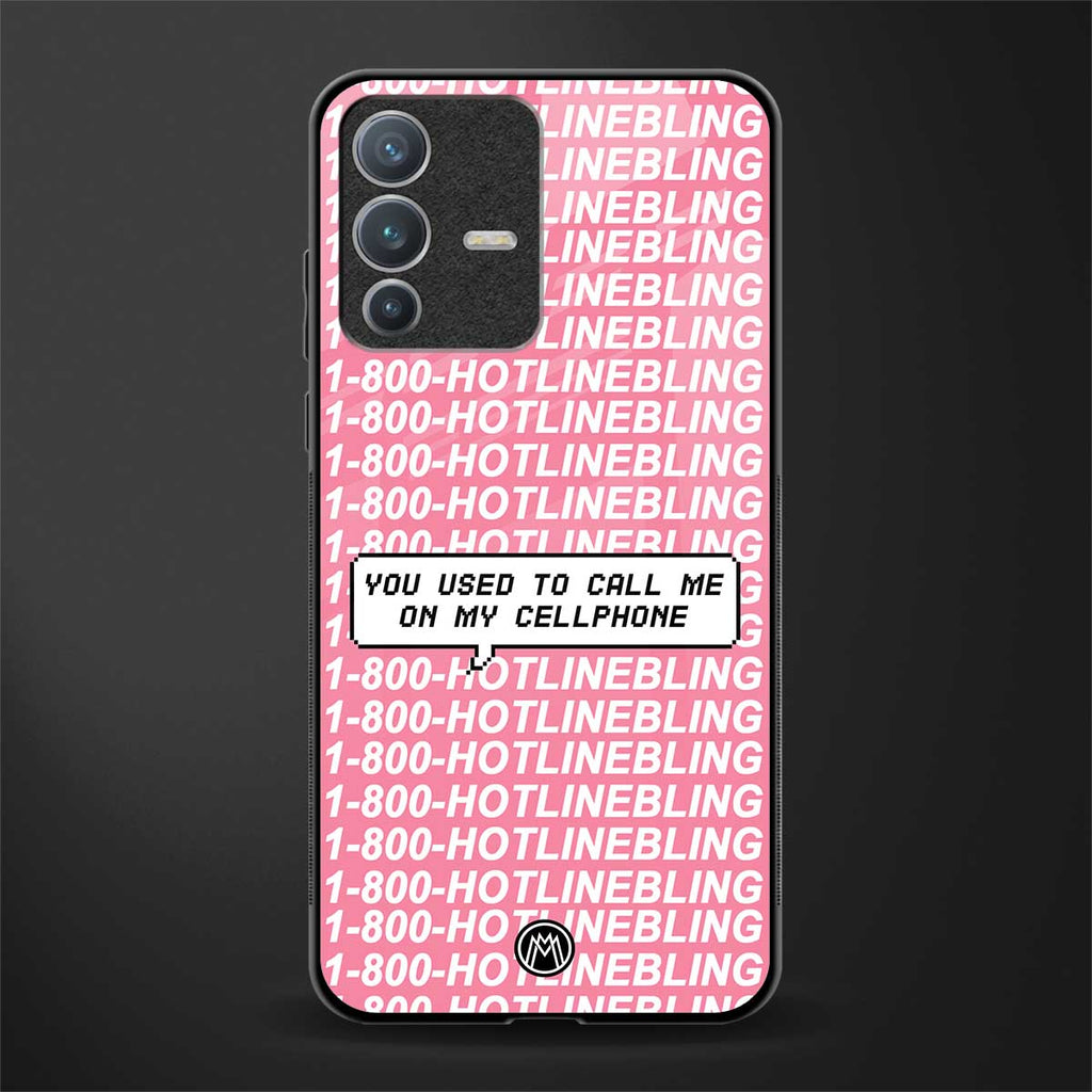 1800 hotline bling phone cover for vivo v23 pro 5g 