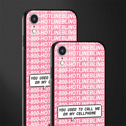 1800 hotline bling phone cover for iphone xr 