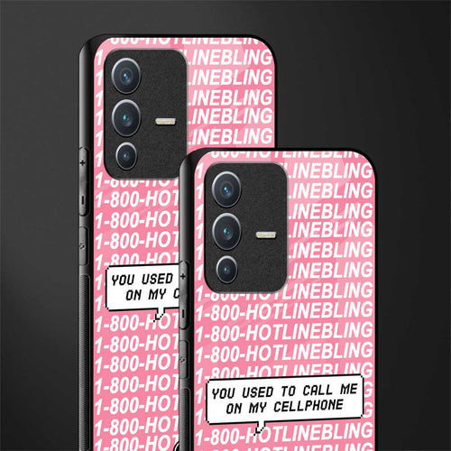 1800 hotline bling phone cover for vivo v23 5g 