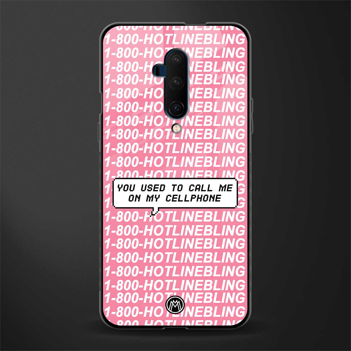 1800 hotline bling phone cover for oneplus 7t pro 