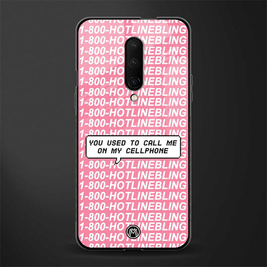 1800 hotline bling phone cover for oneplus 7 pro 