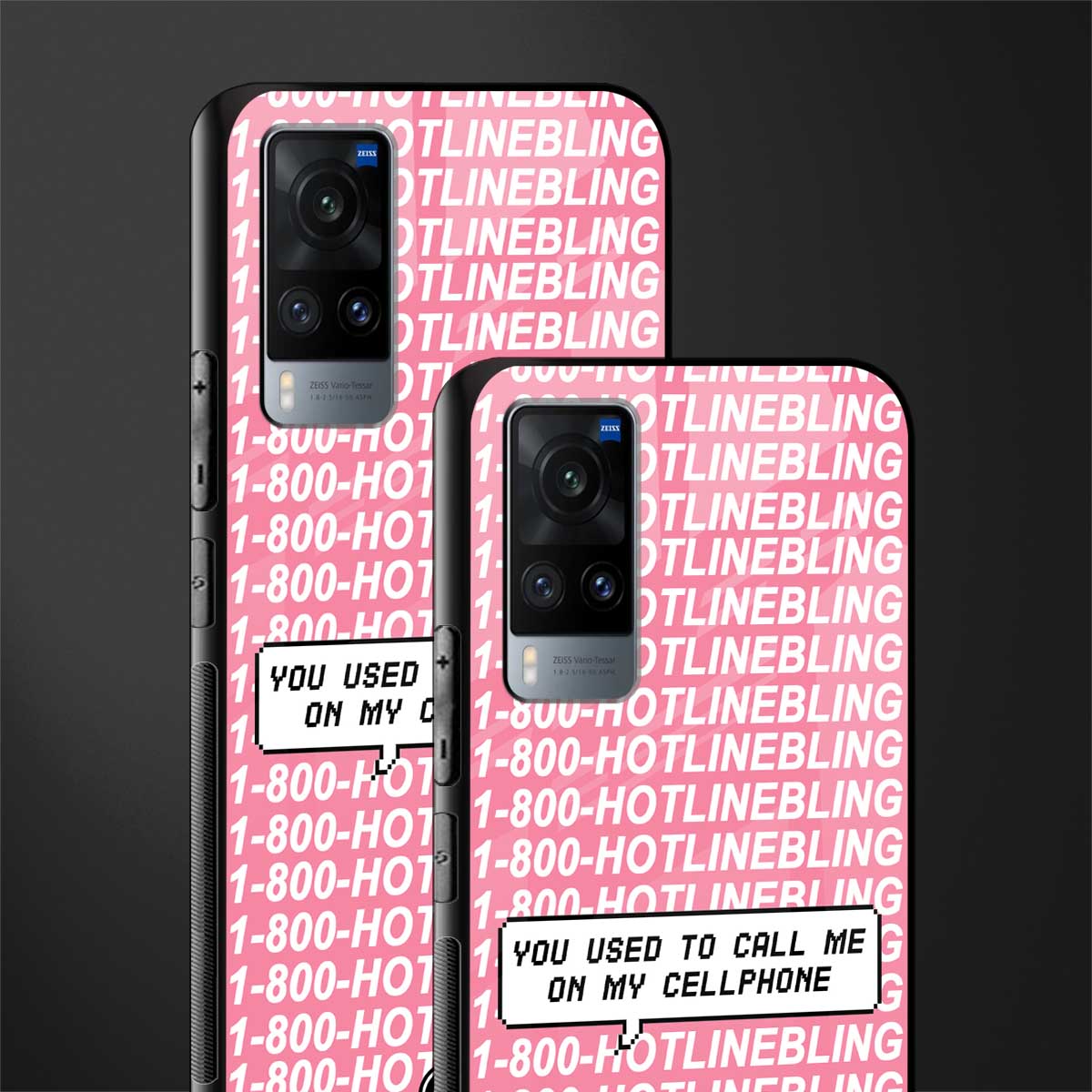 1800 hotline bling phone cover for vivo x60 