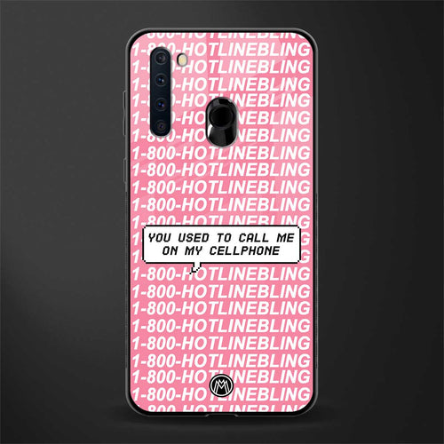 1800 hotline bling phone cover for samsung a21 