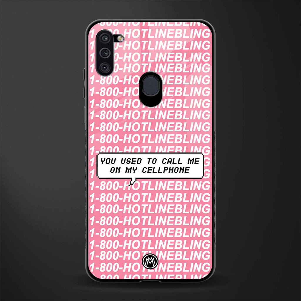 1800 hotline bling phone cover for samsung a11 