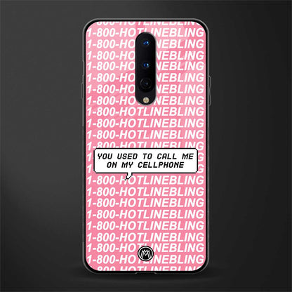 1800 hotline bling phone cover for oneplus 8 