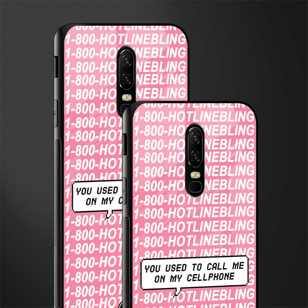 1800 hotline bling phone cover for oneplus 6 