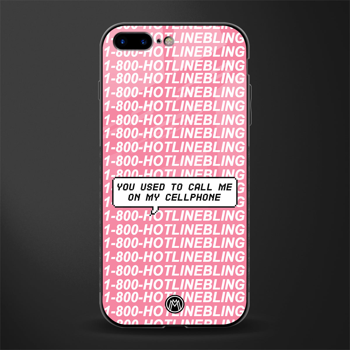 1800 hotline bling phone cover for iphone 8 plus 