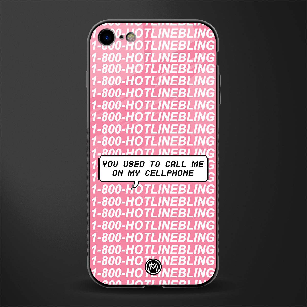 1800 hotline bling phone cover for iphone 8 