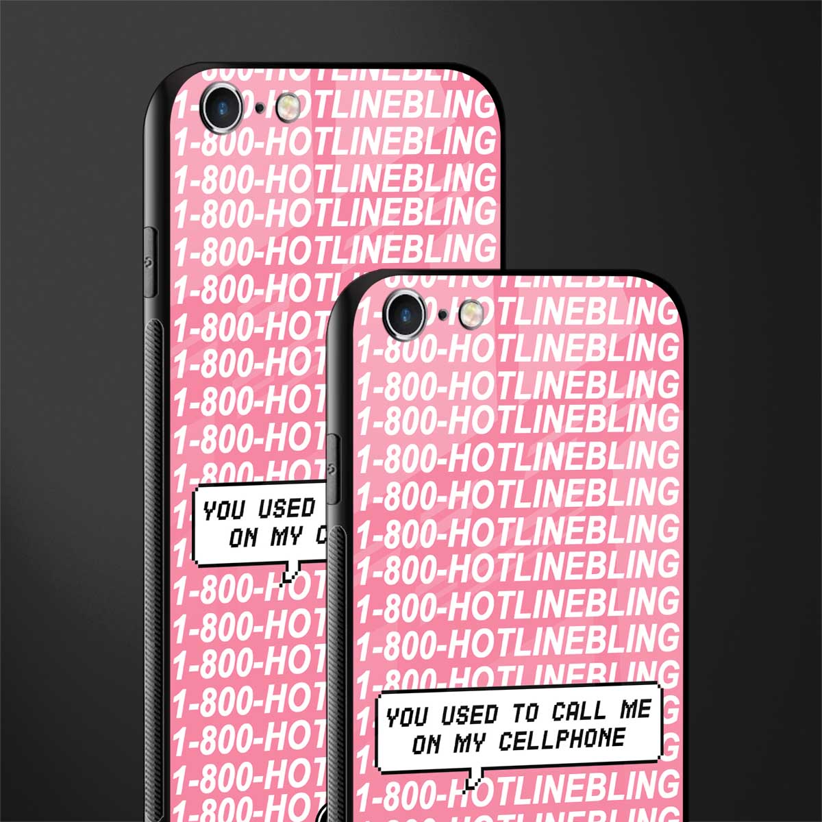 1800 hotline bling phone cover for iphone 6 plus 