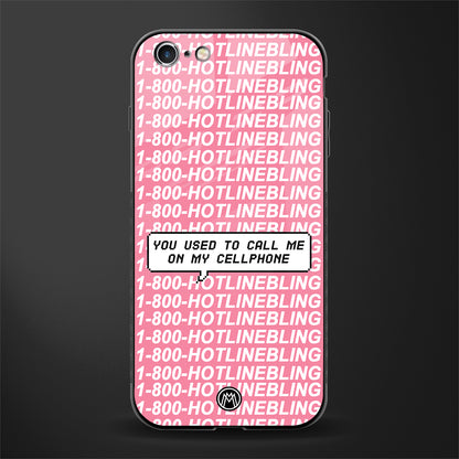 1800 hotline bling phone cover for iphone 6s plus 