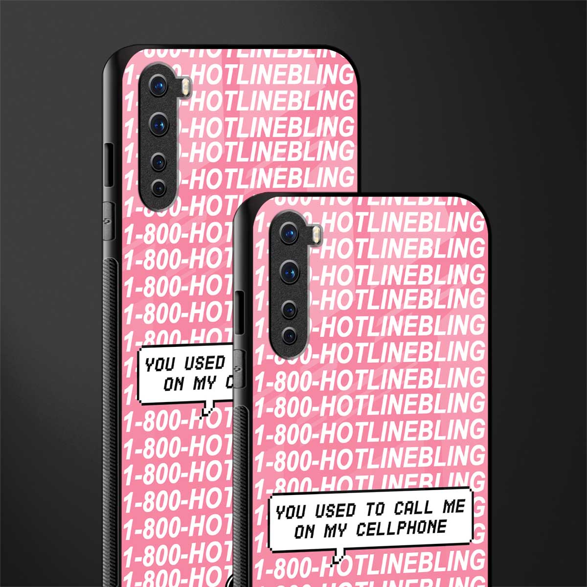 1800 hotline bling phone cover for oneplus nord ac2001 