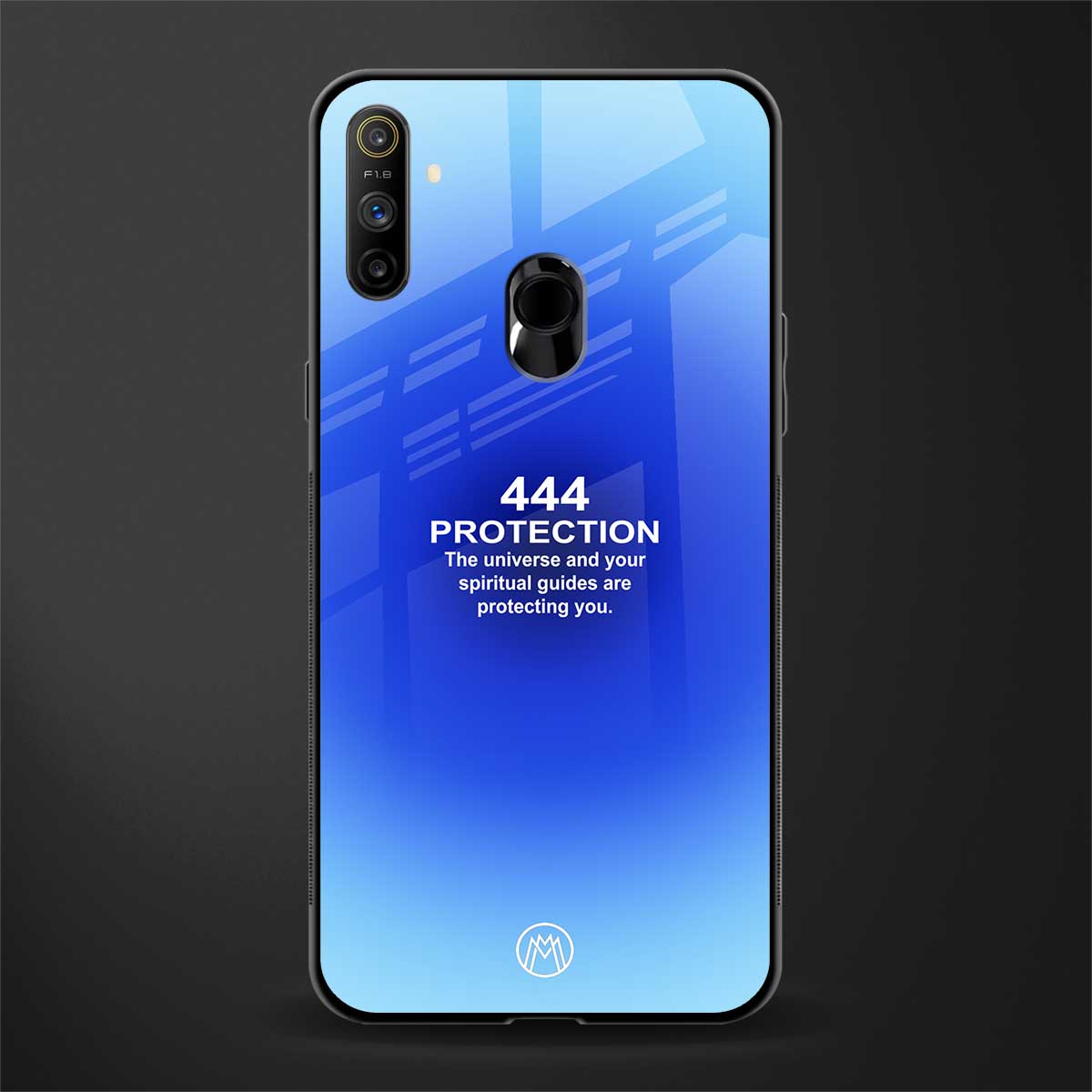 444 protection glass case for realme narzo 10a image