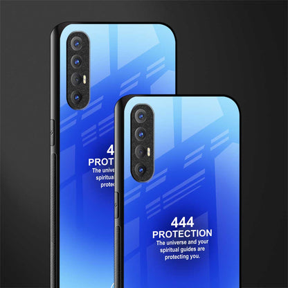 444 protection glass case for oppo reno 3 pro image-2