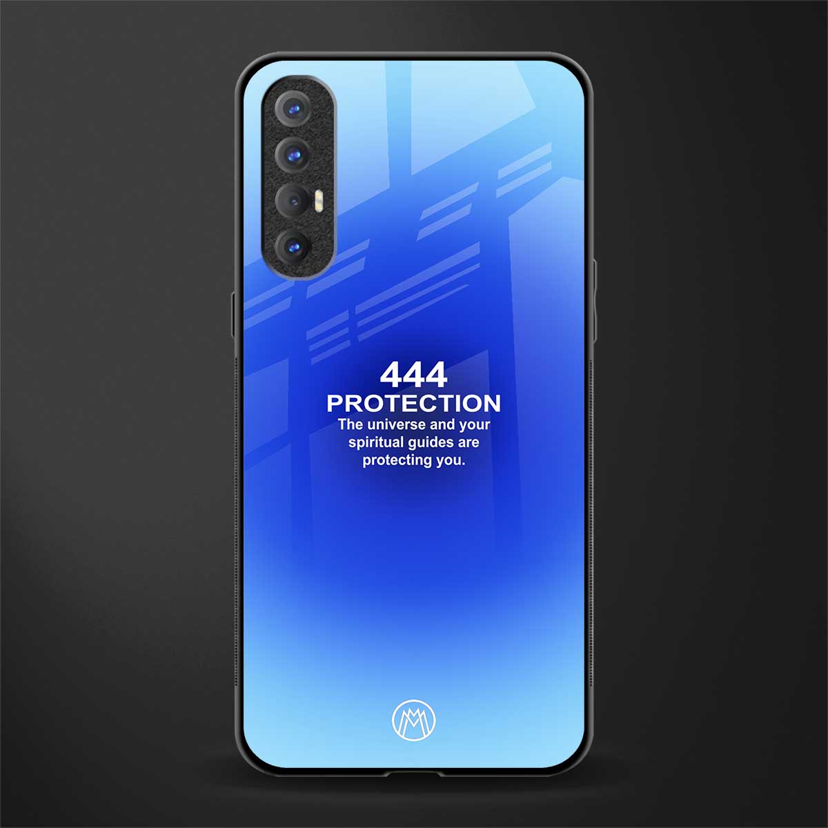 444 protection glass case for oppo reno 3 pro image