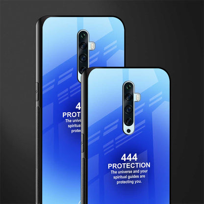 444 protection glass case for oppo reno 2f image-2
