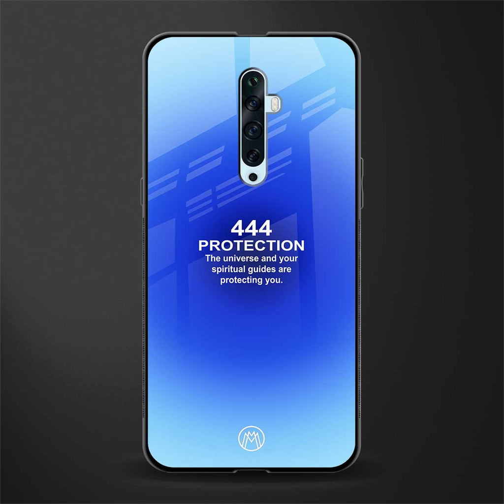 444 protection glass case for oppo reno 2z image