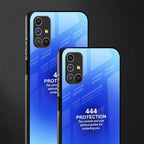 444 protection glass case for samsung galaxy m51 image-2