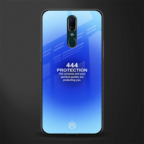 444 protection glass case for oppo f11 image