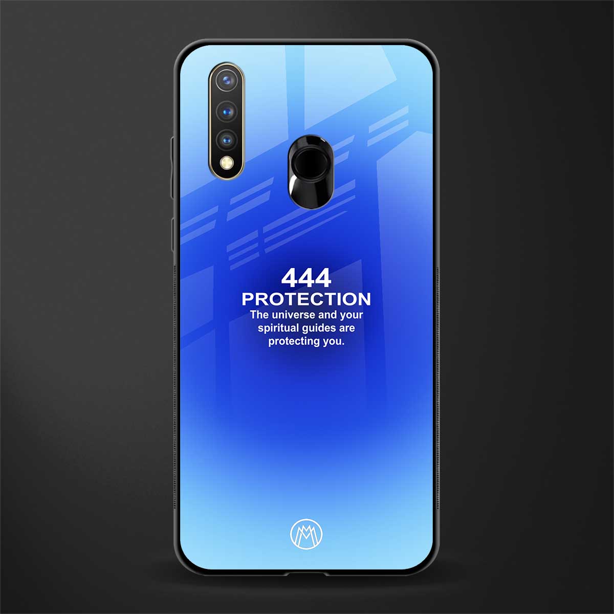 444 protection glass case for vivo u20 image